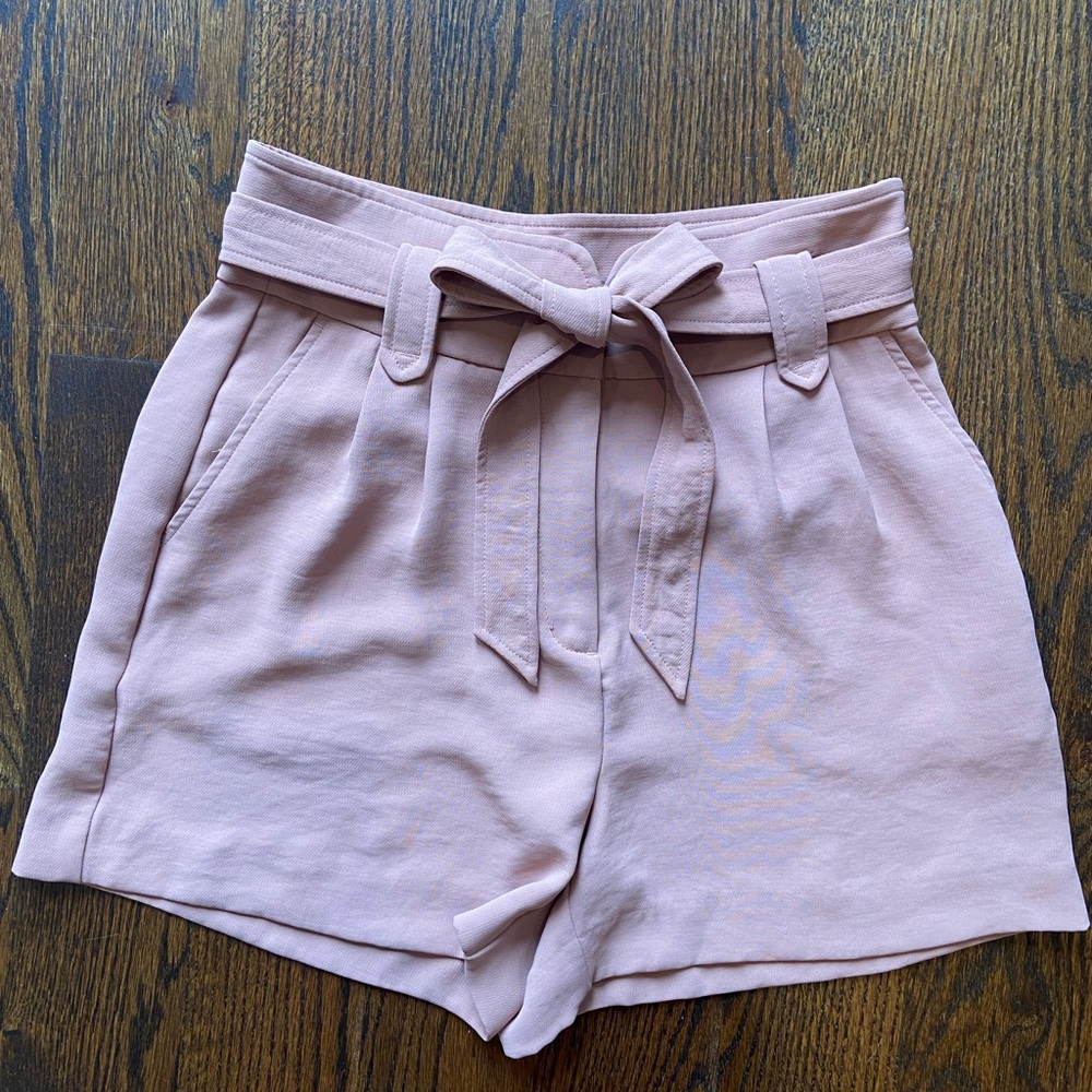 Express Blush High-Waisted Shorts